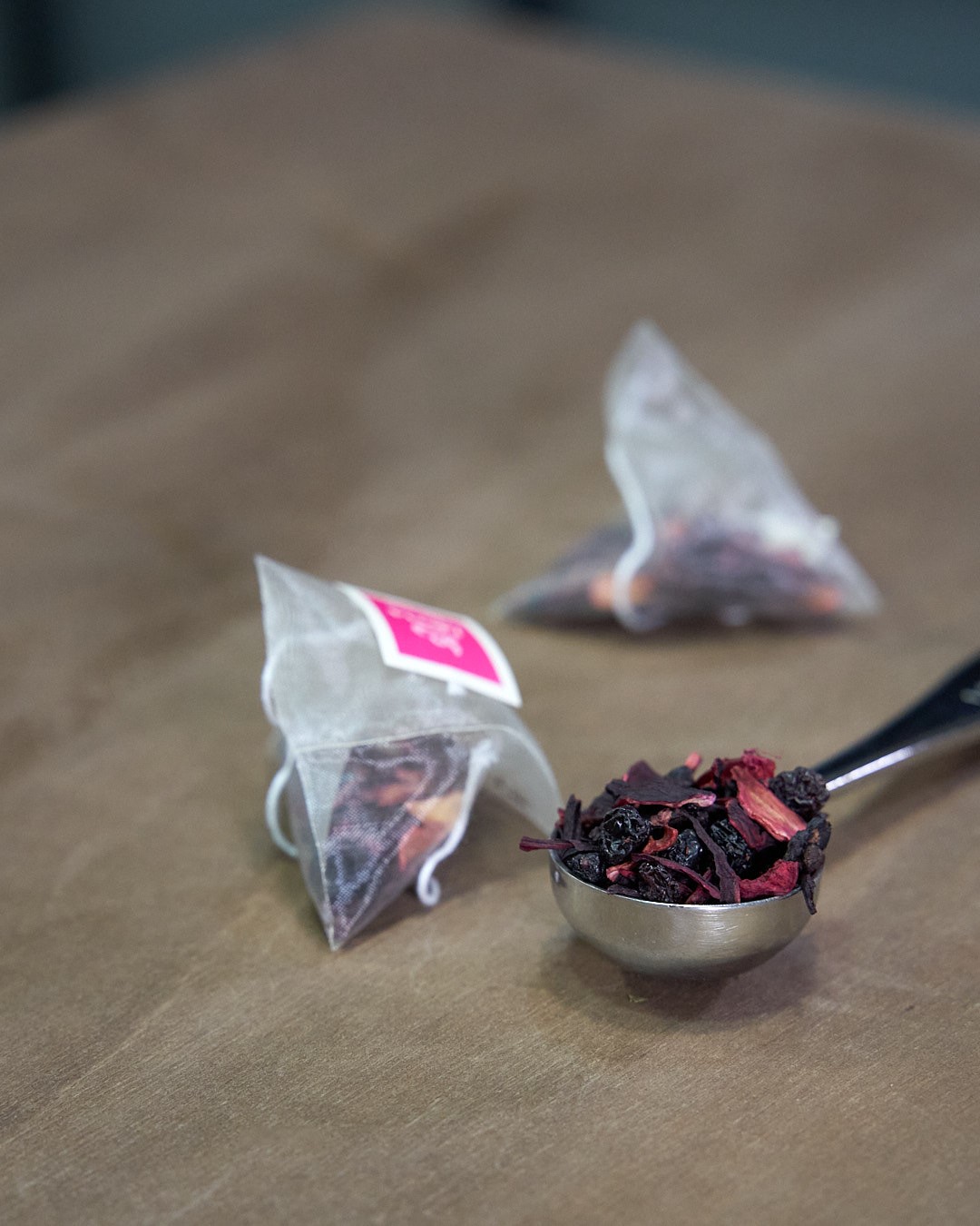 Tés Sierra de Segura formato pirámide