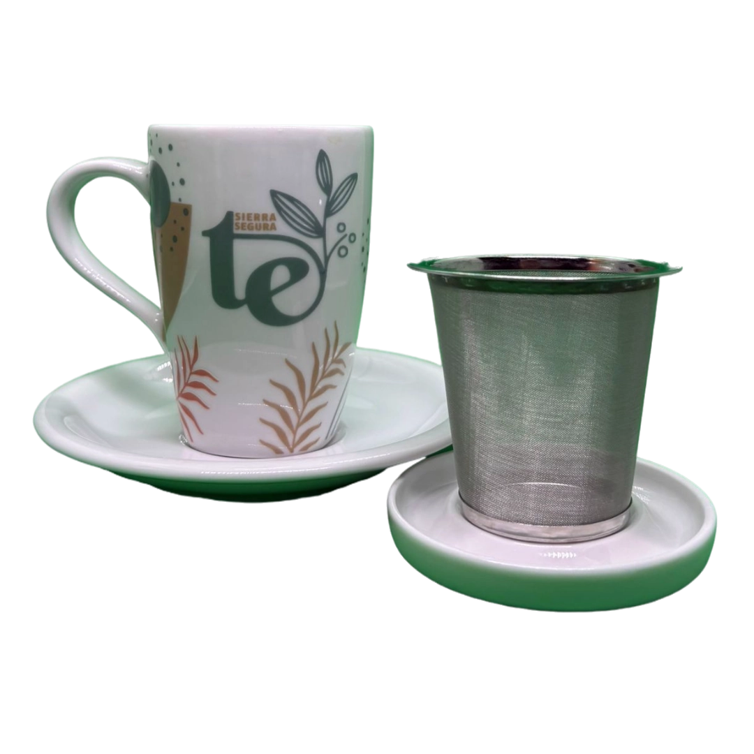 Tazas para Té e Infusiones con filtro Sierra de Segura